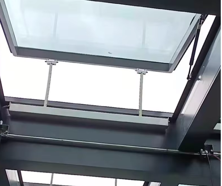 300mm DC Dual Chain WIndow Regulator for Roof Skylight Motor Sash Automatic Electric Twin Chain Window Opener - Image 3
