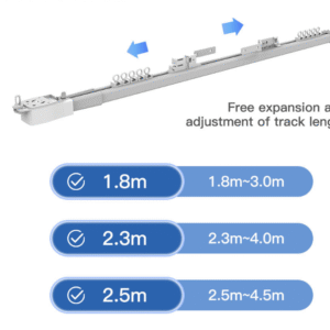 Smart Electric Extendable Silent Curtain