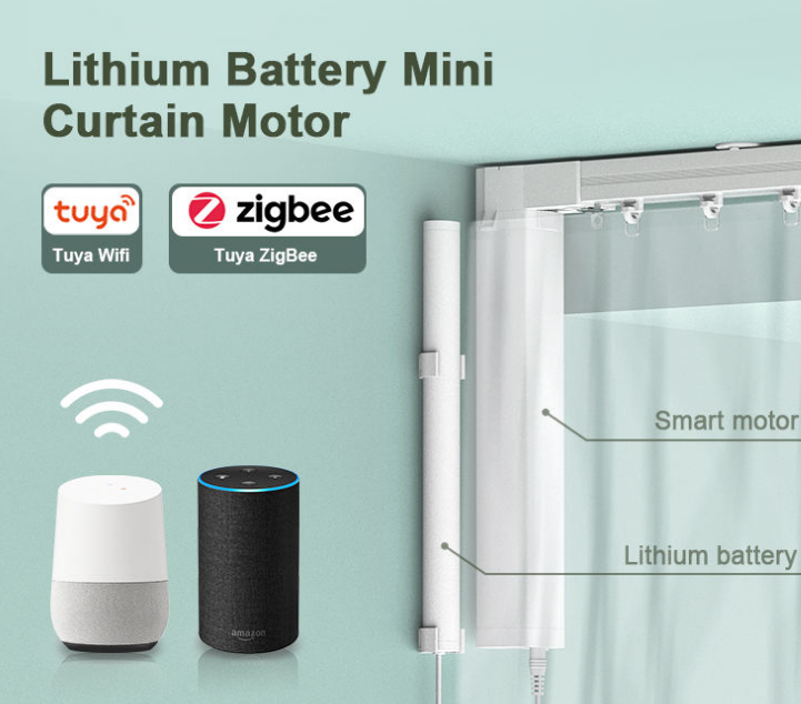 Battery Curtain Motor
