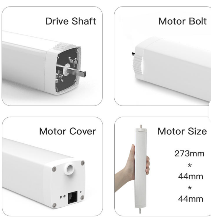 Battery Curtain Motor