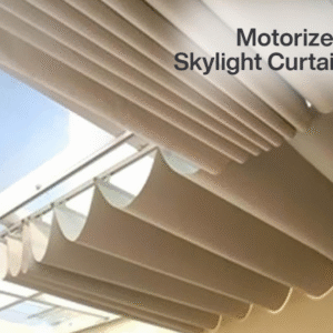 Blackout Motorized Sunscreen Skylight Blinds