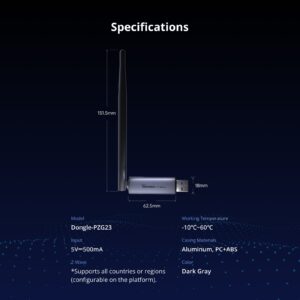 SONOFF USB Z-Wave 800 Dongle Plus Dongle-PZG23