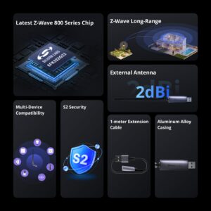 SONOFF USB Z-Wave 800 Dongle Plus Dongle-PZG23