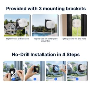 SONOFF CAM GlassView Smart Window Camera CAM-S3W