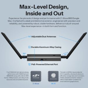 SONOFF Z-Wave 800 PoE Dongle Max Dongle-MZG23