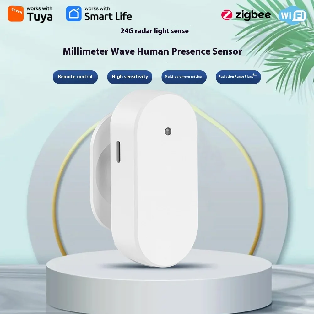 Human Presence Sensor With OLED Display and Light Sensor