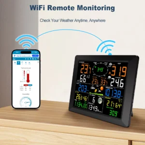 Professional WiFi Weather Station with 7-in-1 Sensor