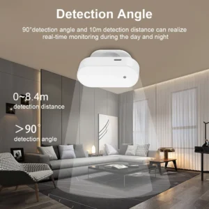 Human Presence Sensor With OLED Display and Light Sensor