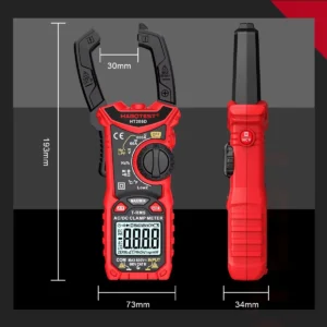 Digital Clamp Meter 600A AC/DC Multimeter Voltage Tester