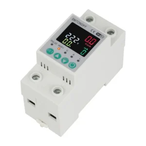 Tuya WiFi Auto-Reclosing Voltage Current Protector Energy Meter 63A
