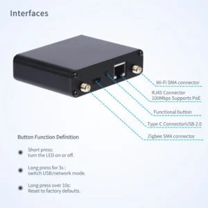 Zigbee Thread PoE Gateway USB Dongle Central Control