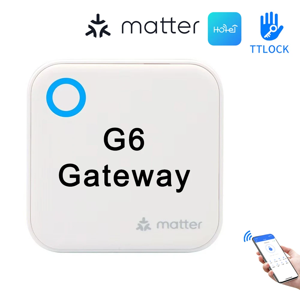 G6 TTLock Matter Wi-Fi Gateway for Smart Home