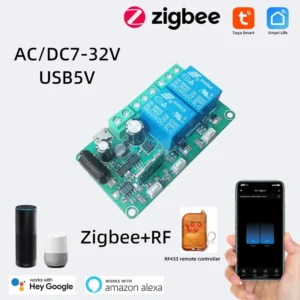 Zigbee 12V 24V App Control Relay Module