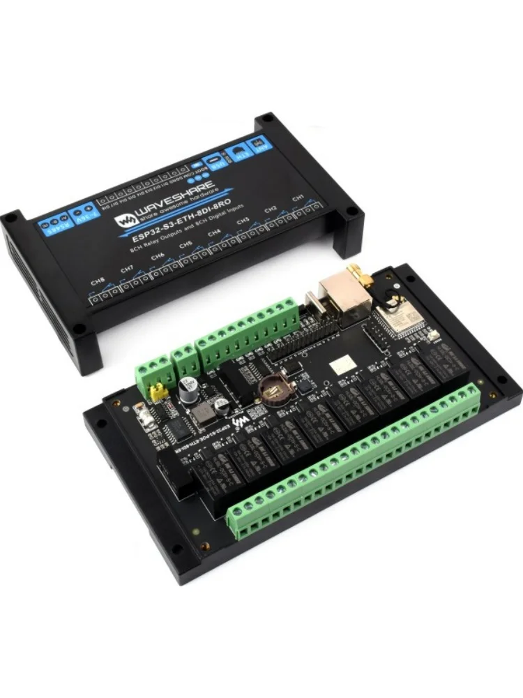 ESP32-S3 8-Channel Industrial WiFi Relay Module