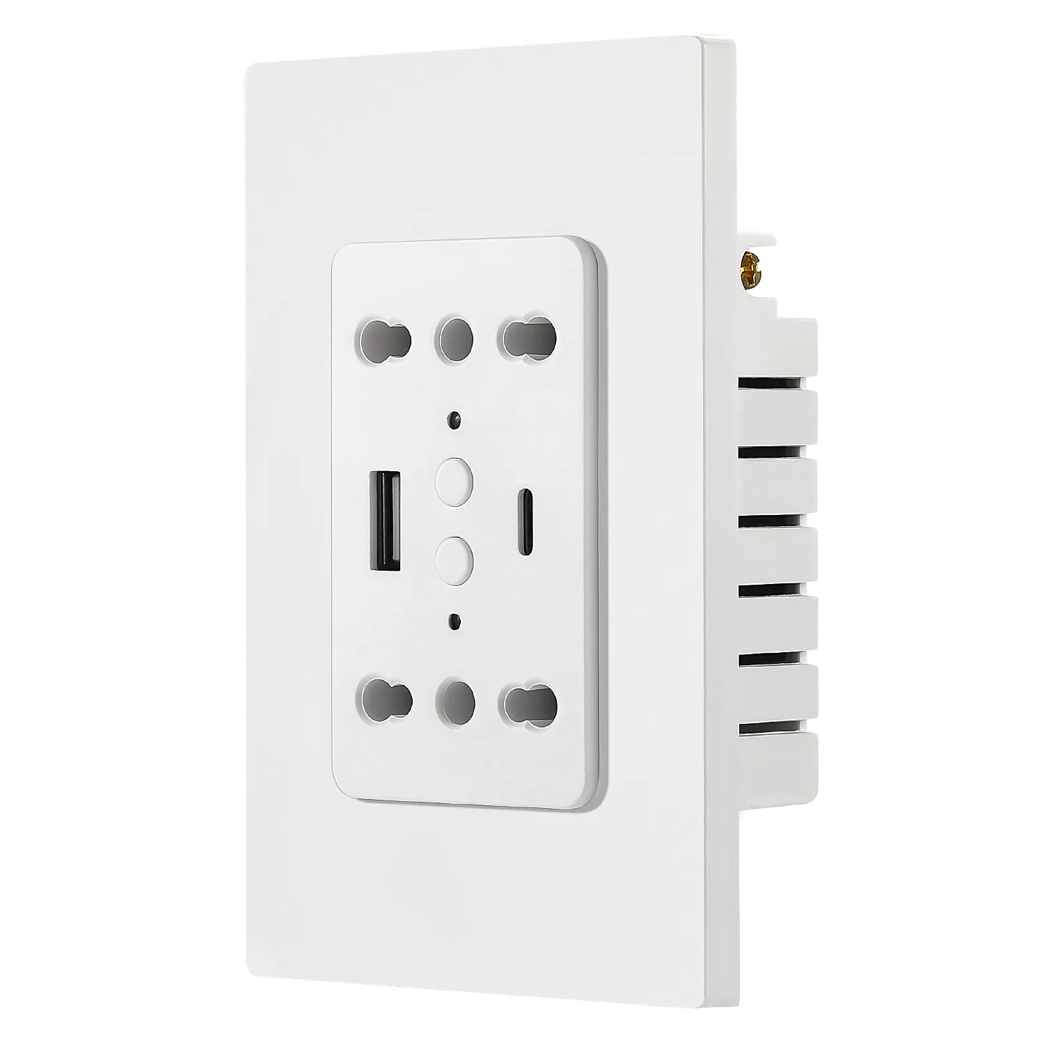 Smart Tuya Wi-Fi Outlet with USB and Voice Control