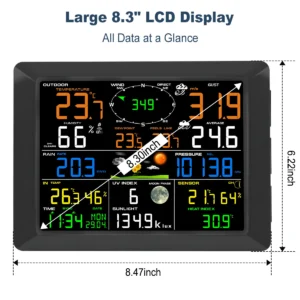 Professional WiFi Weather Station with 7-in-1 Sensor