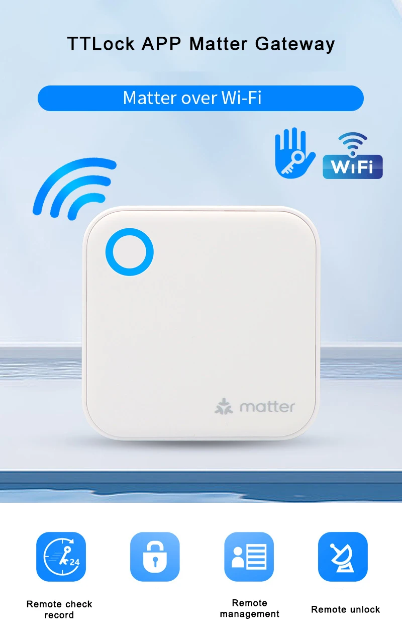 G6 TTLock Matter Wi-Fi Gateway for Smart Home