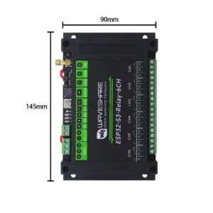 Waveshare 6-Channel ESP32-S3 WiFi Relay Module with RS485