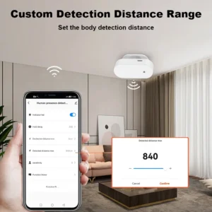 Human Presence Sensor With OLED Display and Light Sensor