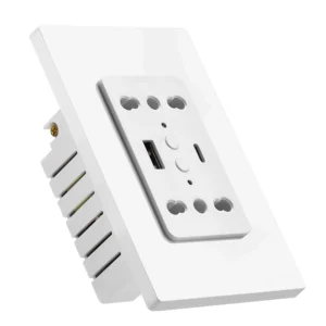 Smart Tuya Wi-Fi Outlet with USB and Voice Control