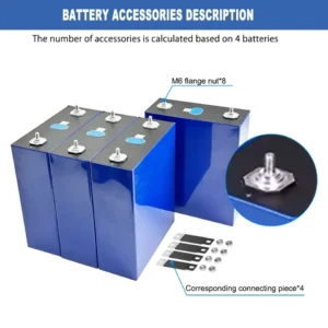 MB31 314Ah 3.2V LiFePO4 Battery Grade A+ ESS Solar Cell