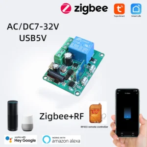 Zigbee 12V 24V App Control Relay Module