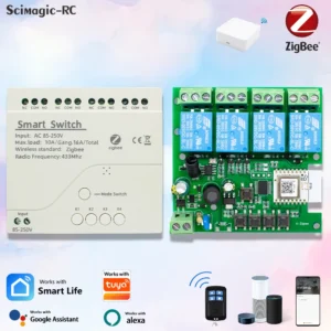 Zigbee Smart Switch Relay Module Dry Contact