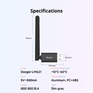 SONOFF Dongle Lite MG21 Zigbee Thread USB Dongle Dongle-LMG21
