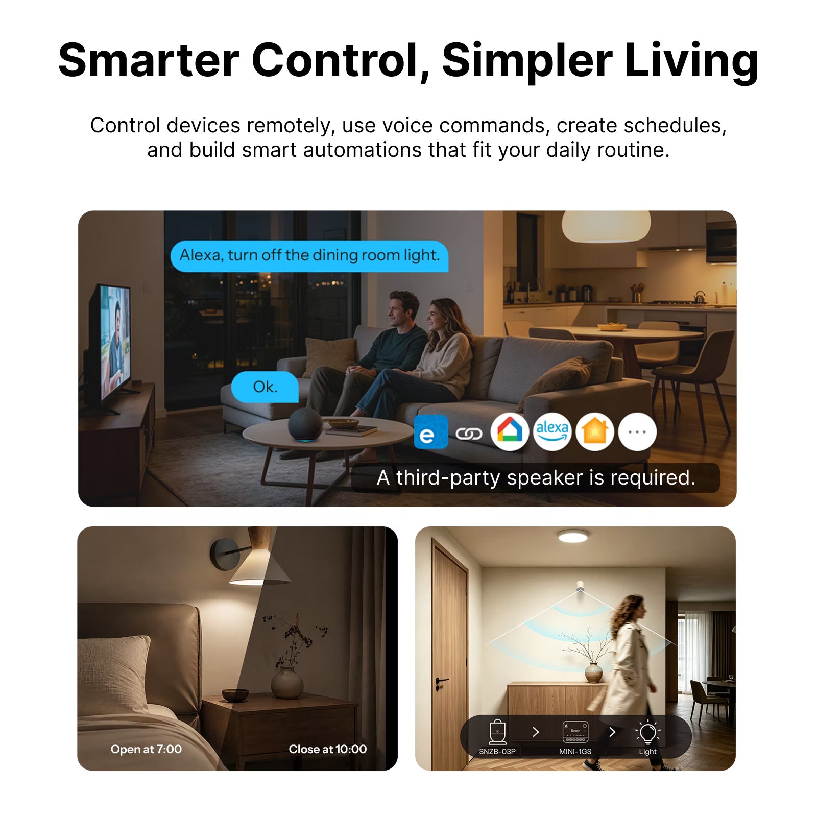 SONOFF MINI ONE Matter Over Wi-Fi Smart Switch MINI-1GS