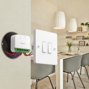 SONOFF MINI DUO 2-Gang Matter Over WiFi Smart Switch MINI-2GS