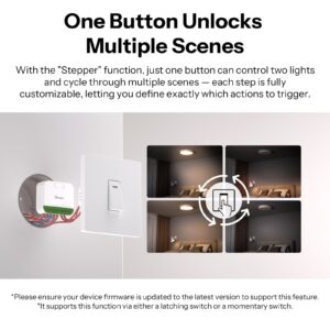 SONOFF MINI DUO 2-Gang Matter Over WiFi Smart Switch MINI-2GS