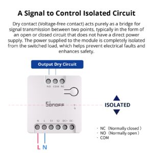 SONOFF MINI-D Dry Contact Wi-Fi Smart Switch