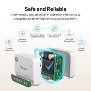SONOFF MINI ONE PM Zigbee Smart Switch MINI-ZB1GSP