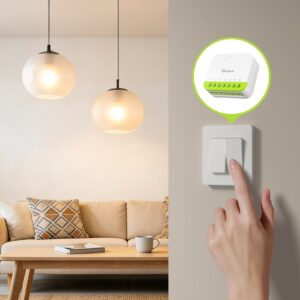 SONOFF MINI DUO 2-Gang Zigbee Smart Switch MINI-ZB2GS