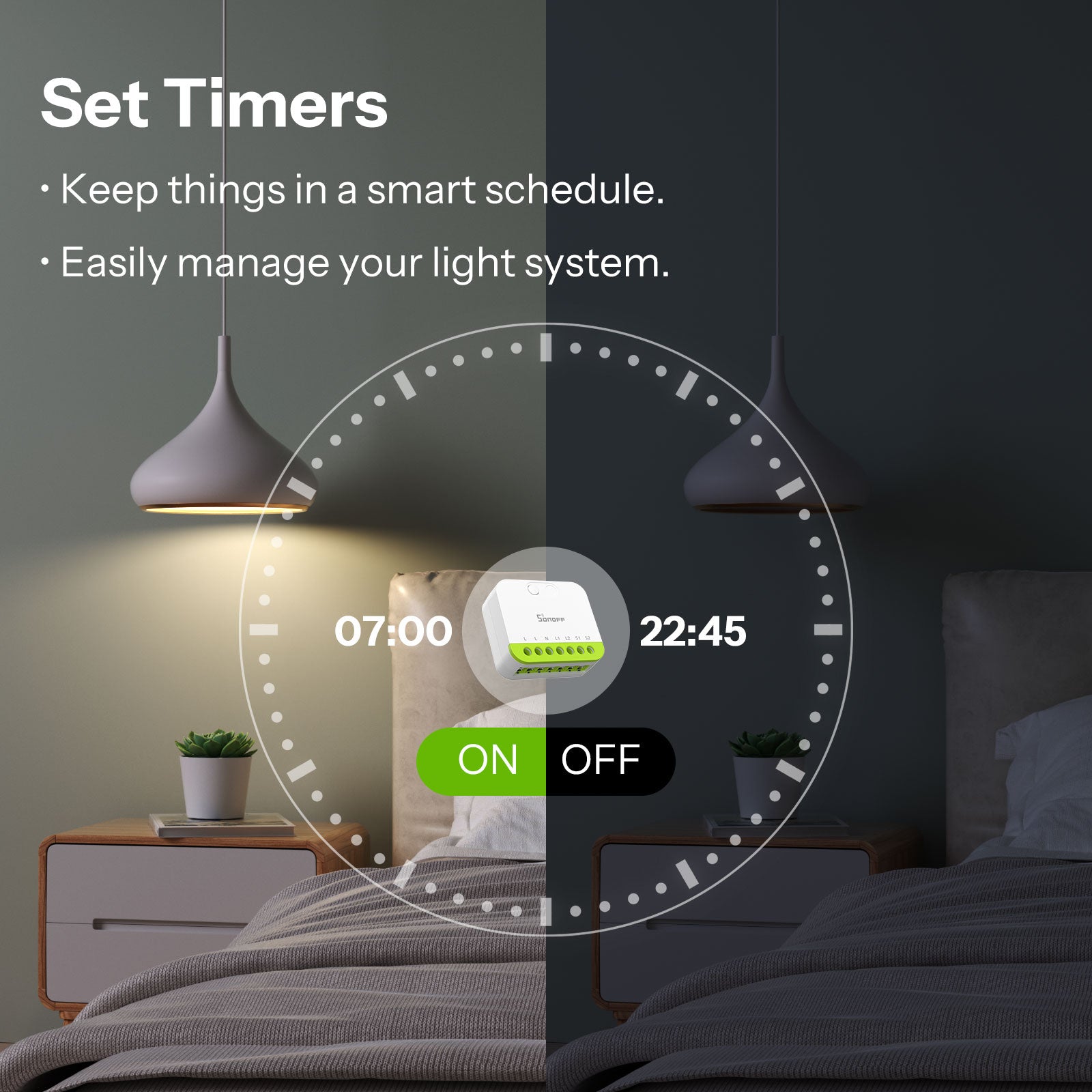 SONOFF MINI DUO 2-Gang Zigbee Smart Switch MINI-ZB2GS