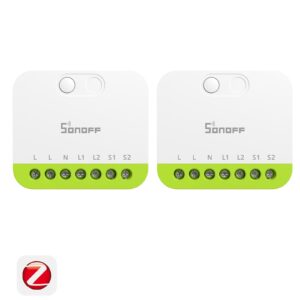 SONOFF MINI DUO 2-Gang Zigbee Smart Switch MINI-ZB2GS