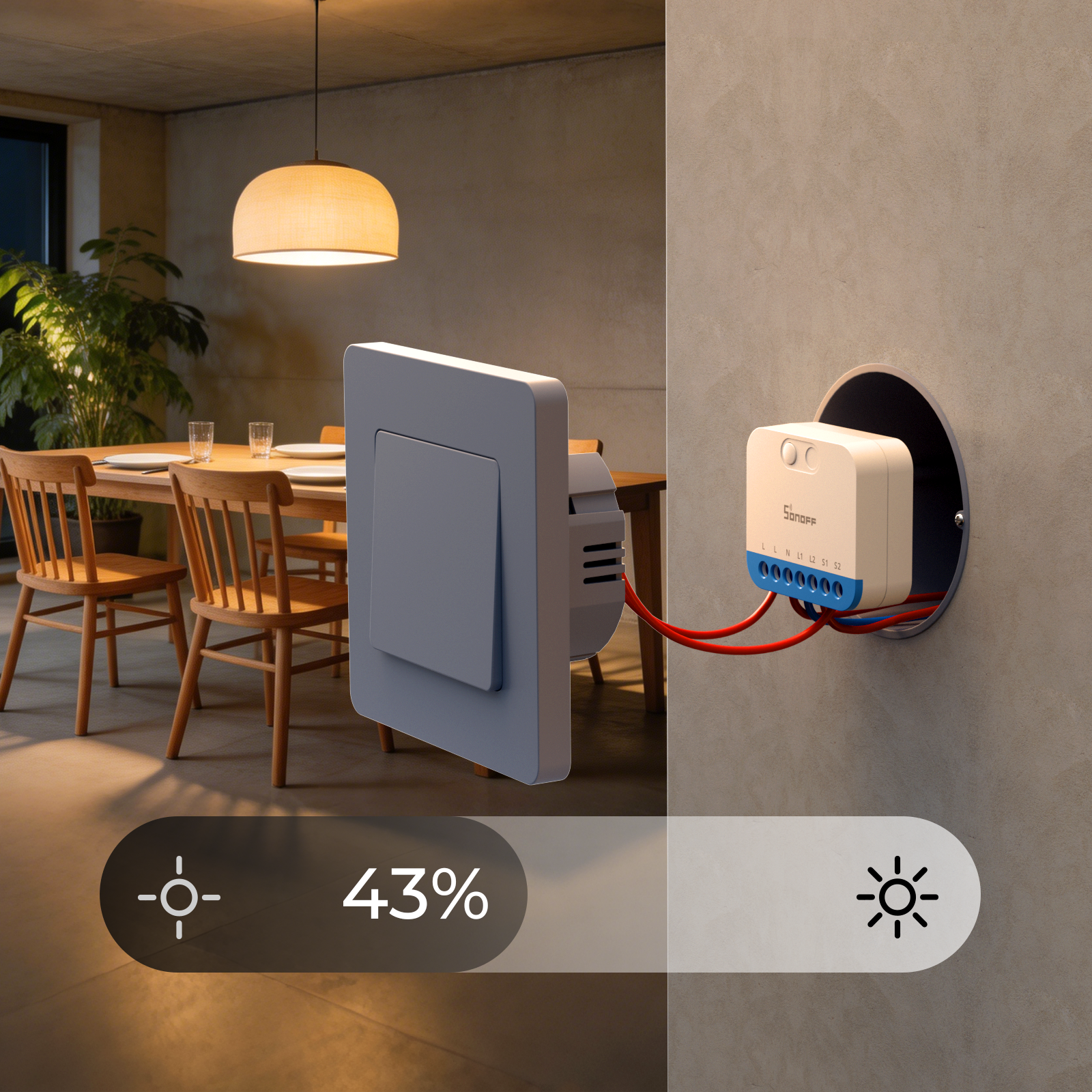 SONOFF MINI Extreme Zigbee Dimmer Switch MINI-ZBDIM