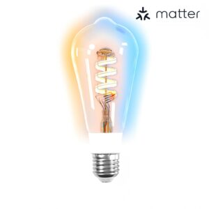 MOES Matter WiFi E27 Smart Edison LED Light Bulb