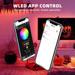 ESP32 WLED Digital Mic LED Strip Controller 2CH 5-24V 12A