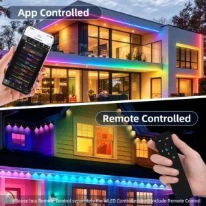 DOMRAEM 4CH IP65 Waterproof Digital WLED Controller DC 5-48V