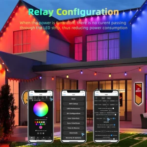 IP65 Waterproof ESP32 WLED 2CH LED Controller DOM-WLE-SFM