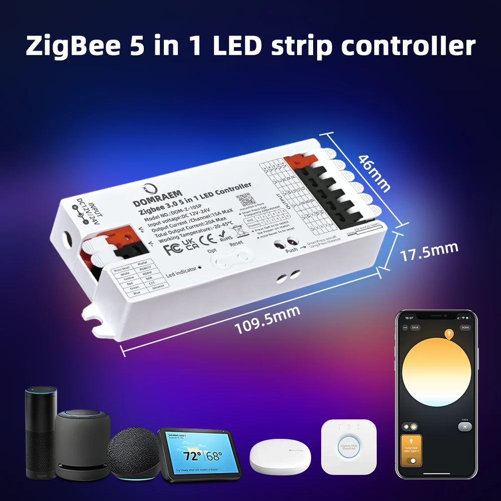 Zigbee 3.0 Smart LED Controller Dimmer