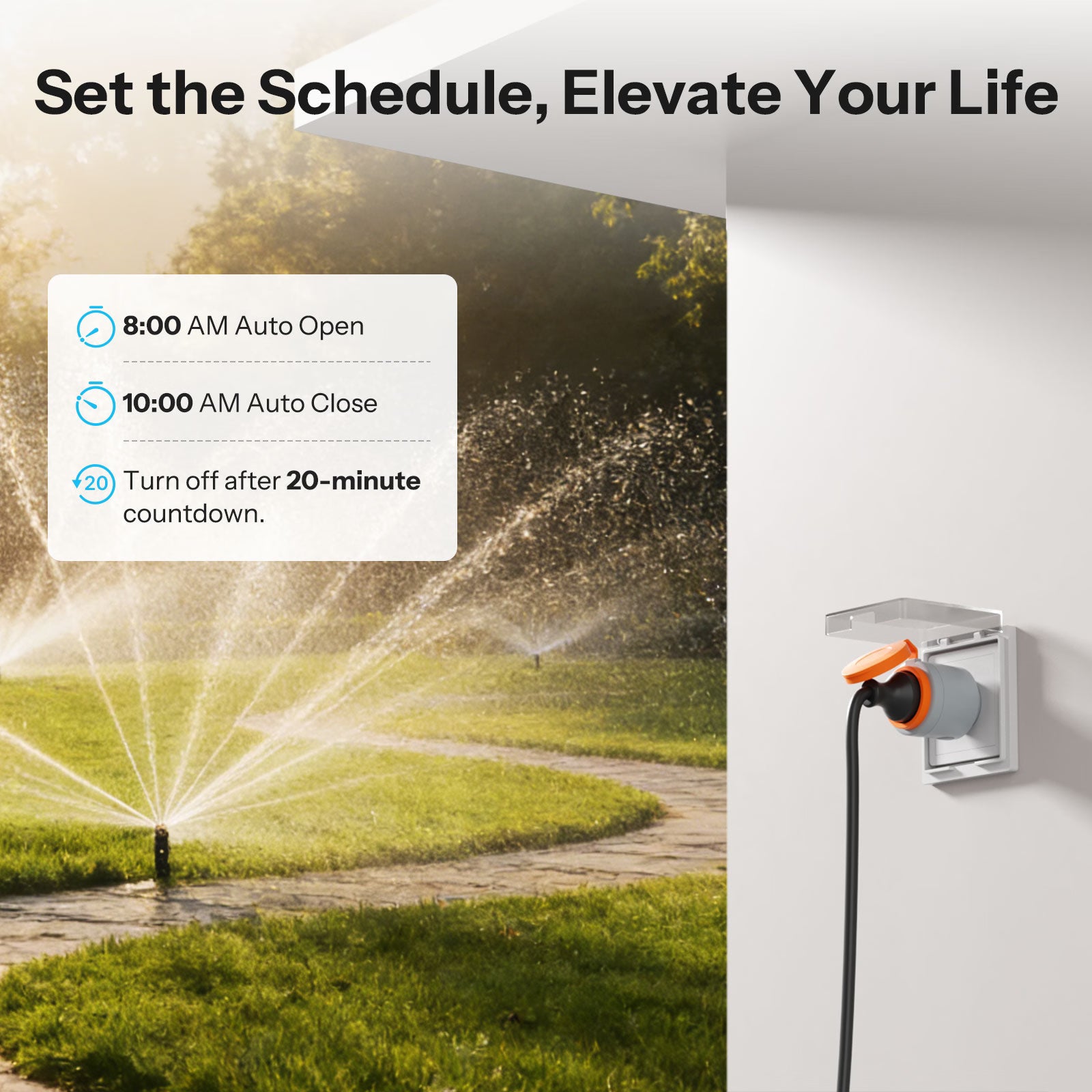 SONOFF S61s Outdoor Smart Energy Monitoring Plug