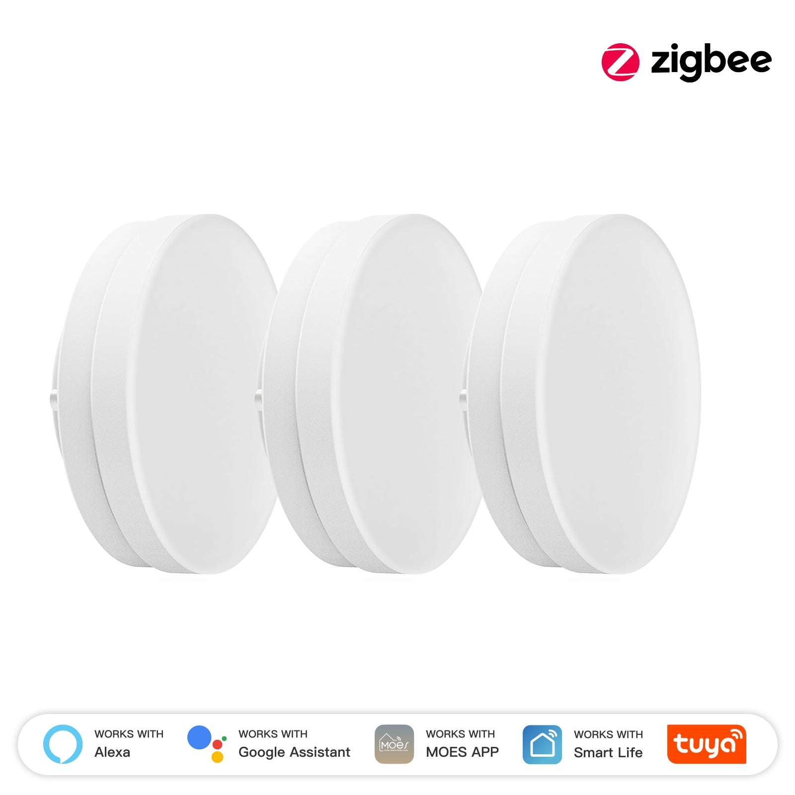 MOES ZL11405 ZigBee Smart LED GX53 Light Bulb 6W