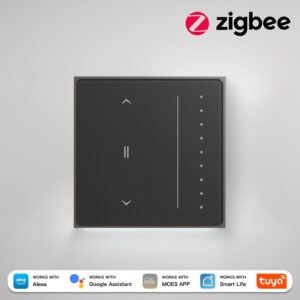 MOES Star Feather Zigbee Smart Curtain Switch EU
