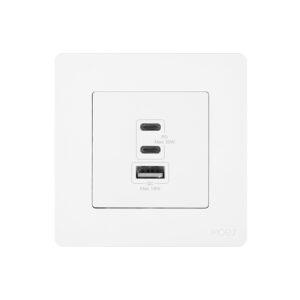 MOES Star Ring Fast Charging PD3.0 GaN Wall Electrical Outlet