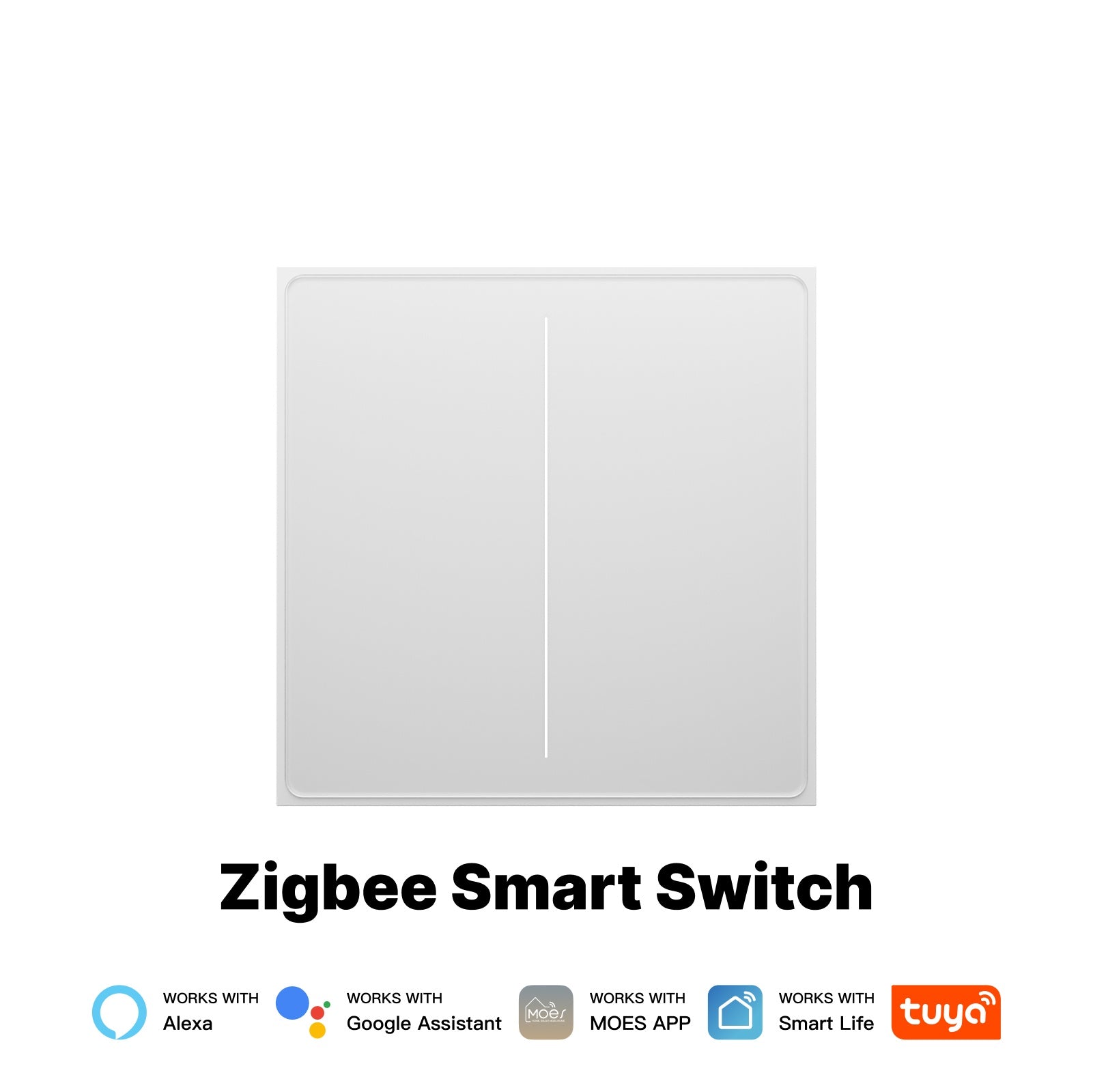 MOES Star Feather ZigBee Smart Wall Switch