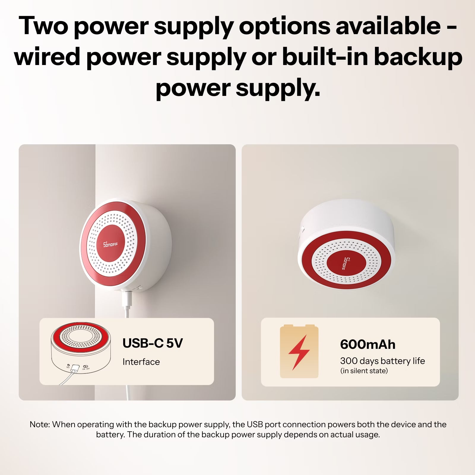 SONOFF SNZB-09P Zigbee SenseGuard Indoor Siren