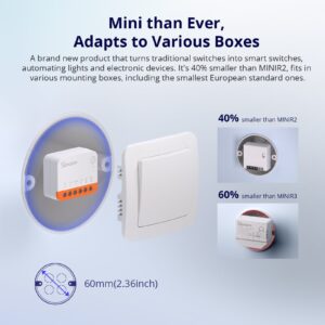 SONOFF MINIR4 MINI Extreme Wi-Fi Smart Switch