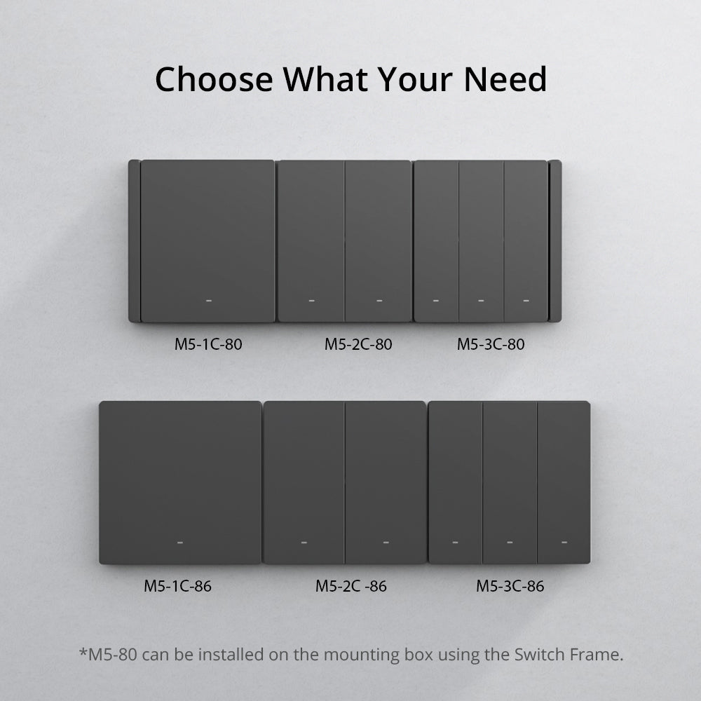 SONOFF SwitchMan Smart Wall Switch M5